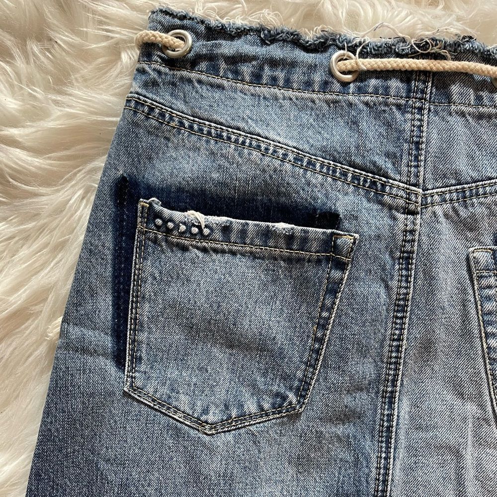 [BLANKNYC] New Wave Denim A-Line Mini Skirt || SZ 26/4 - Picture 9 of 12